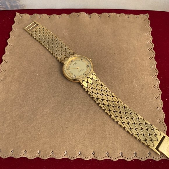 Vintage Jaz Paris French Designer Gold Watch - Picture 4 of 10